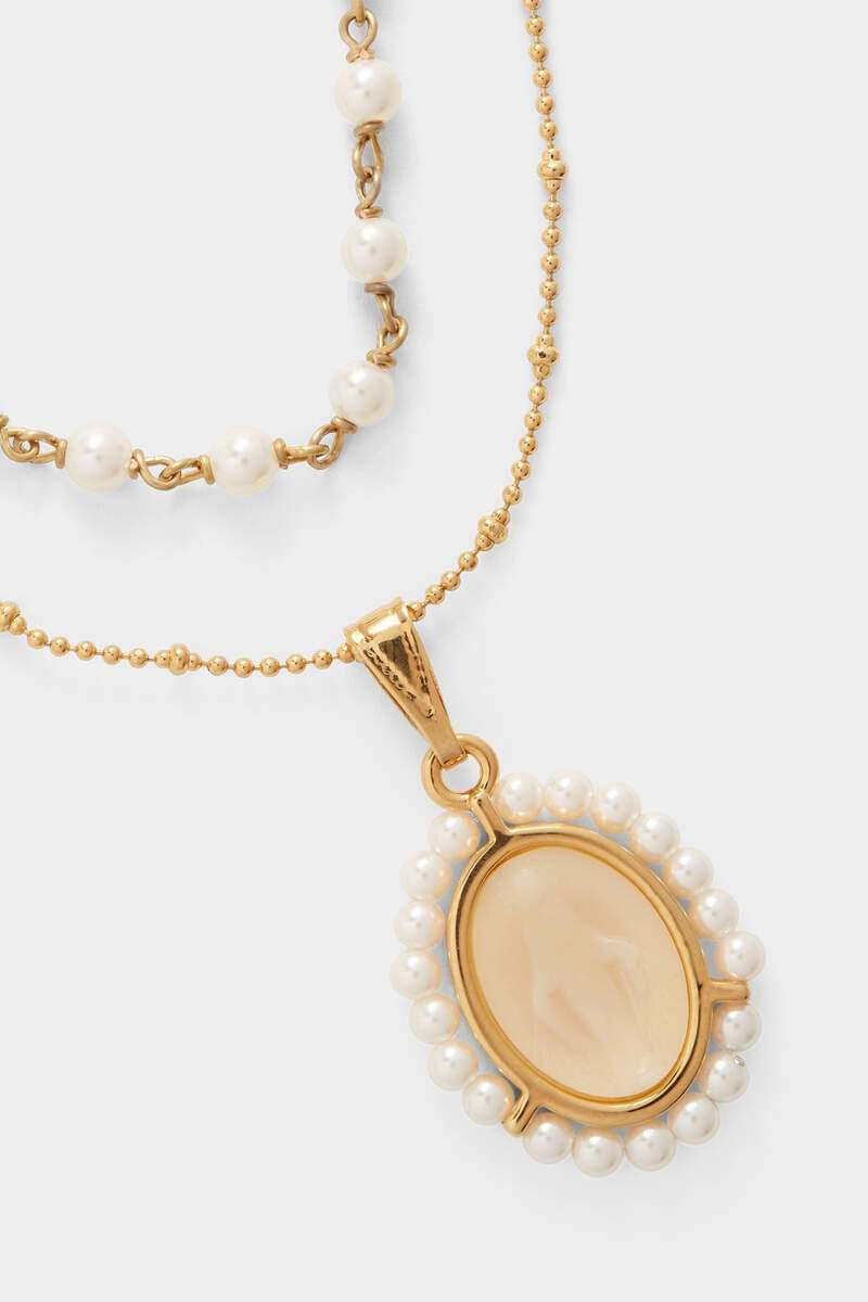 Dsquared2 Pearl-embellished Necklace