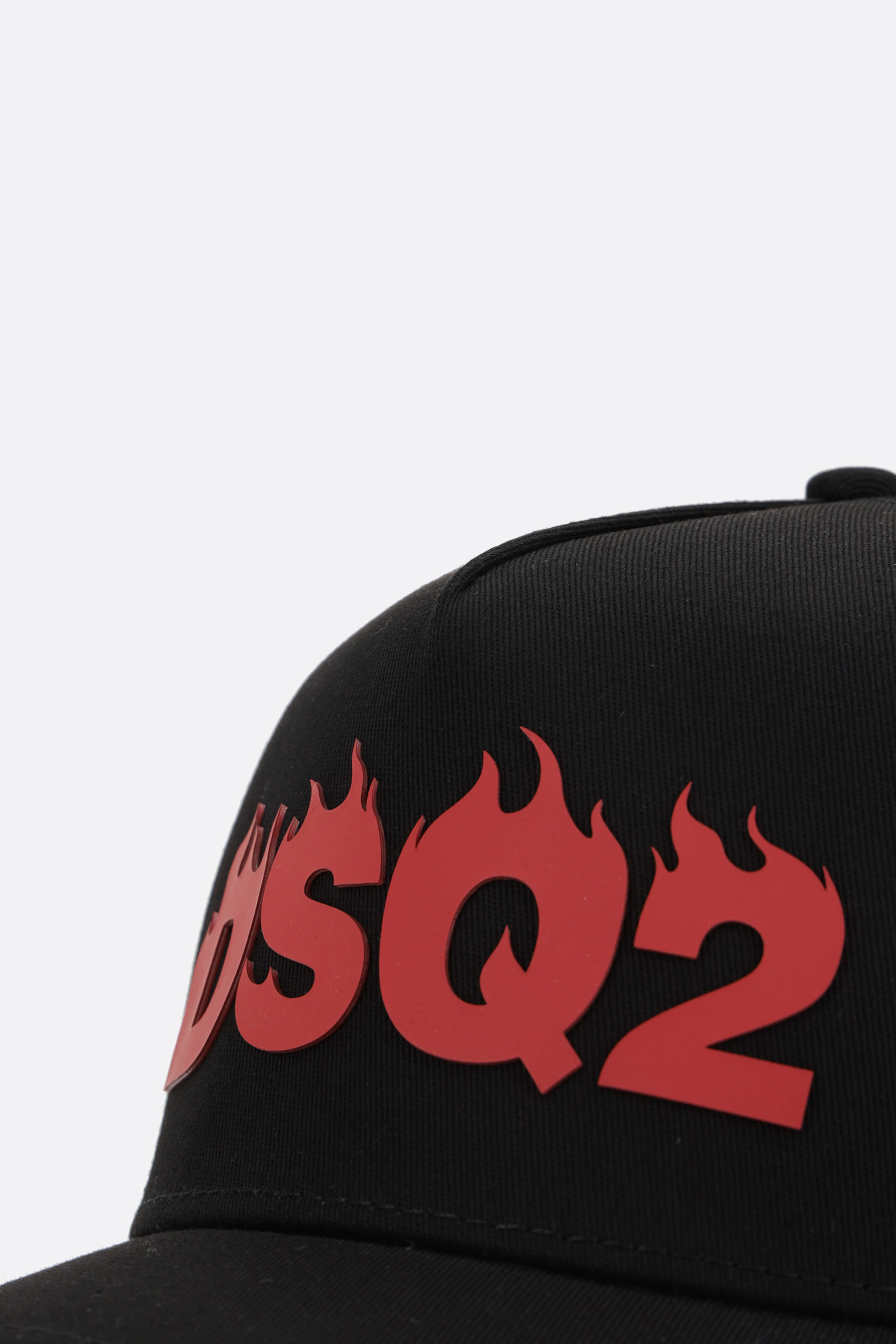 Dsquared2 Embossed Logo Cap In Black