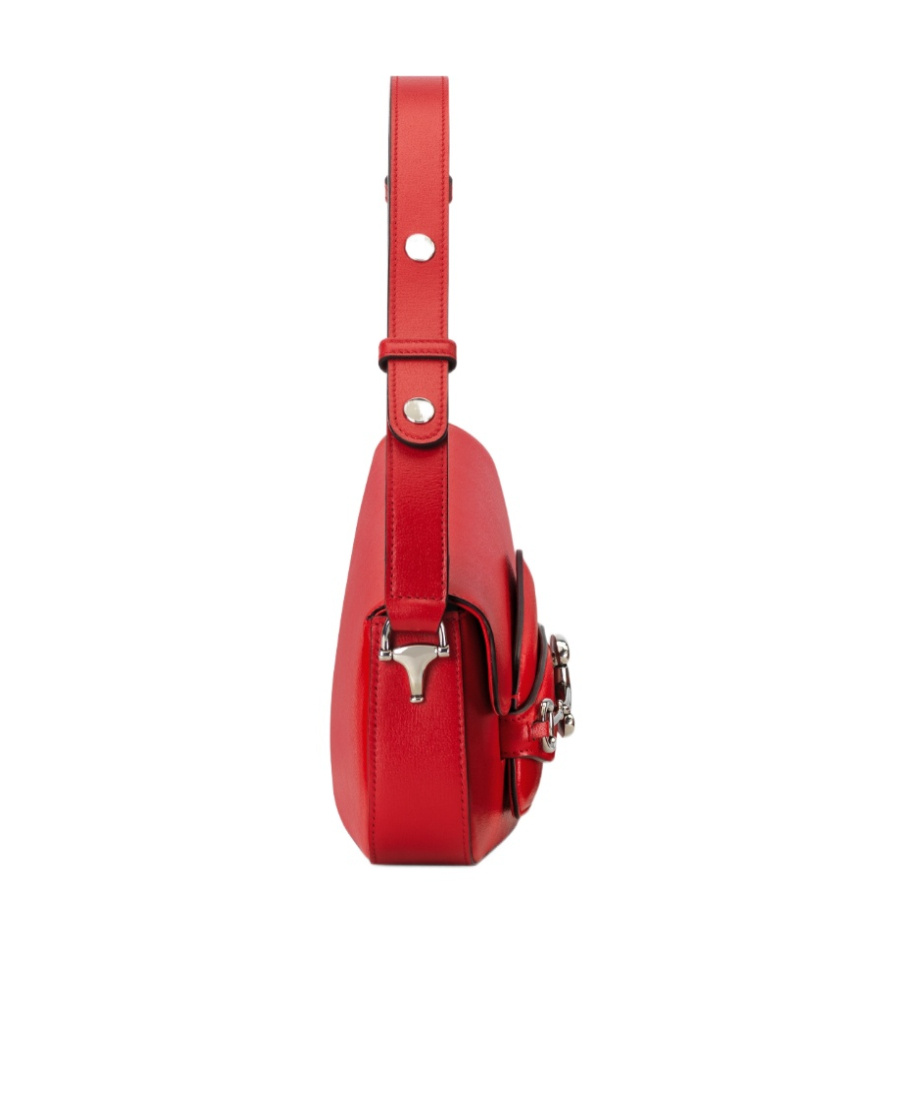 Gucci Small Horsebit 1955 Shoulder Bag In Red