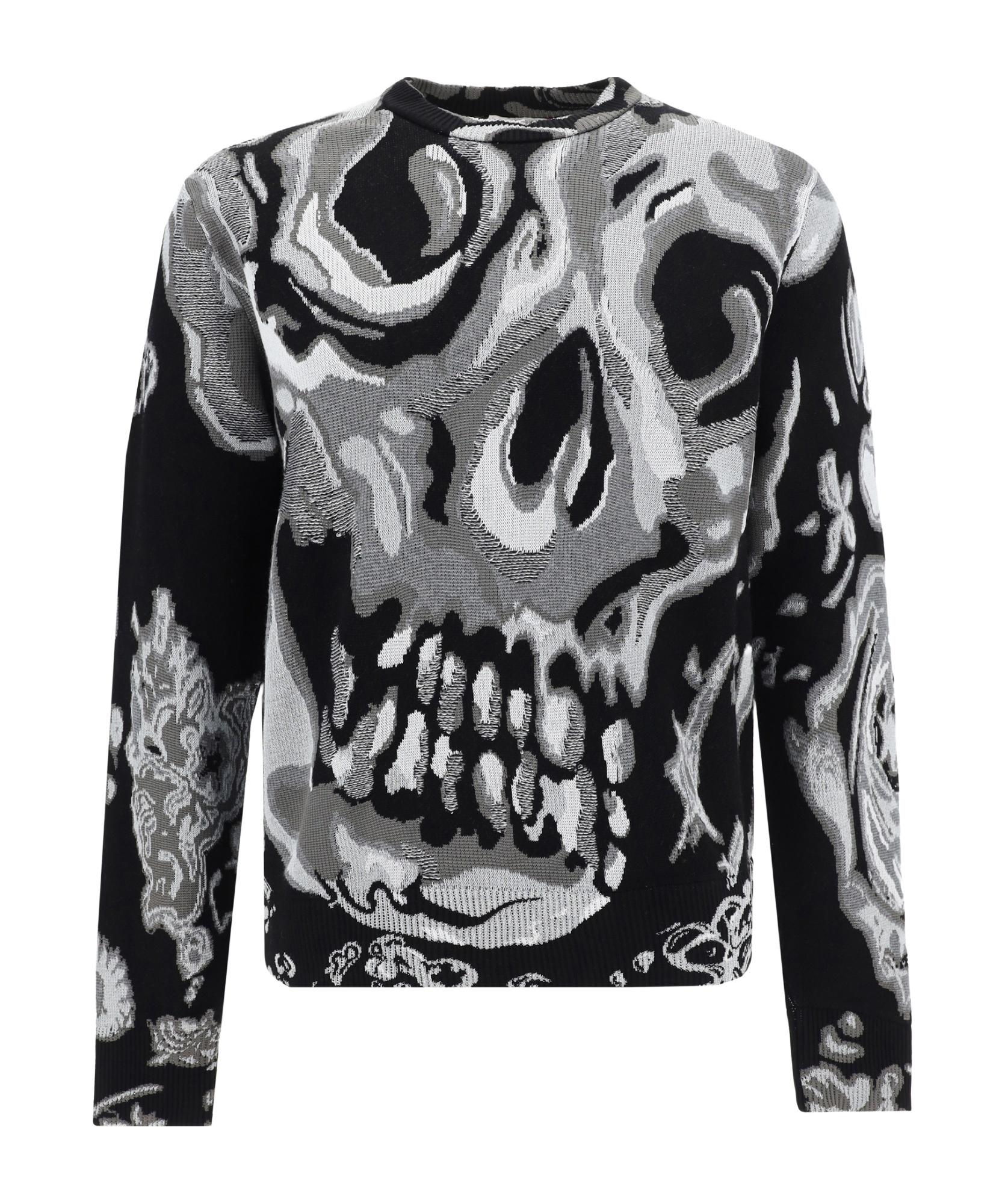 Alexander Mcqueen Abstract Pattern-jacquard Jumper In Multi