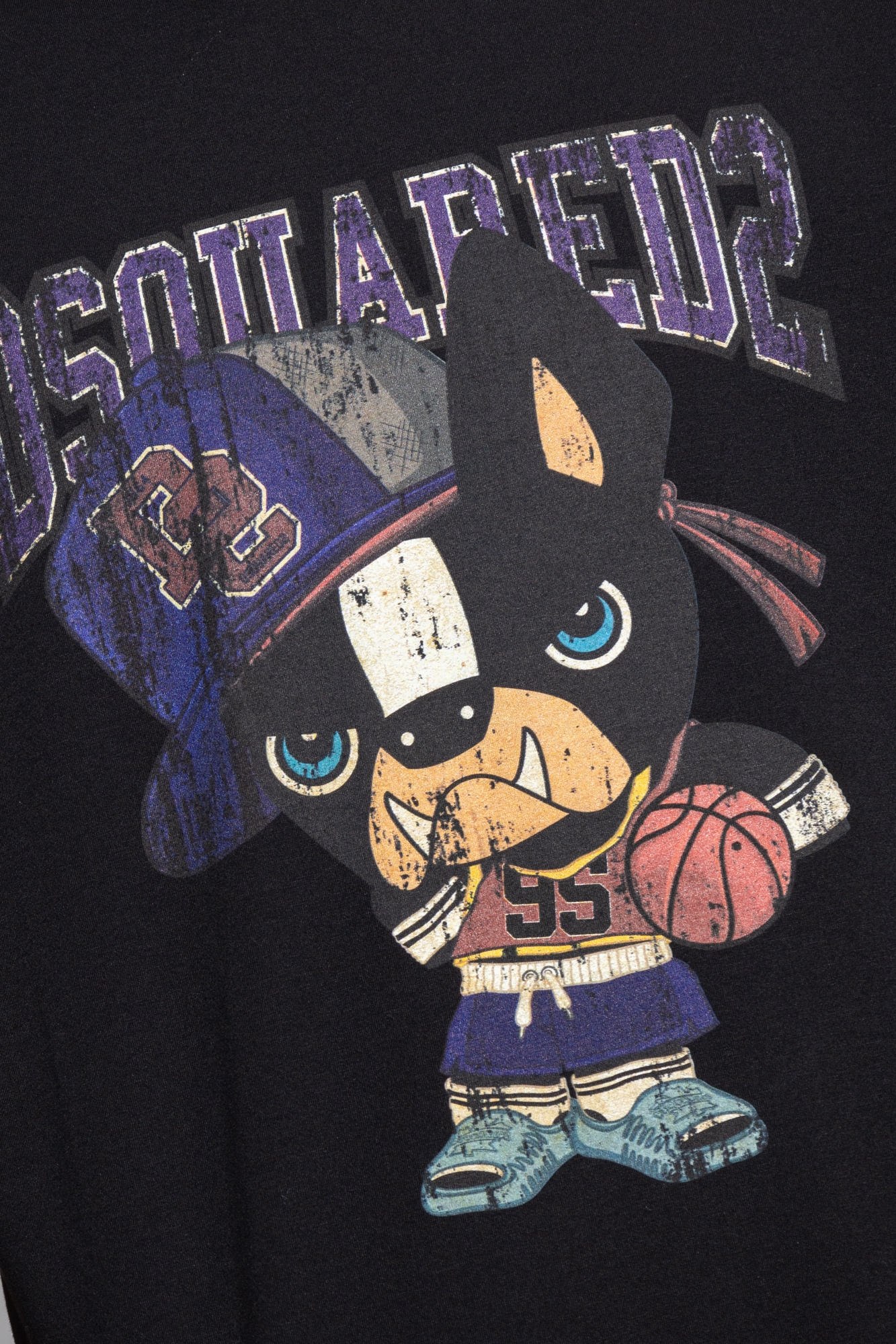 DSQUARED2 DSQUARED2 GRAPHIC PRINTED CREWNECK T-SHIRT