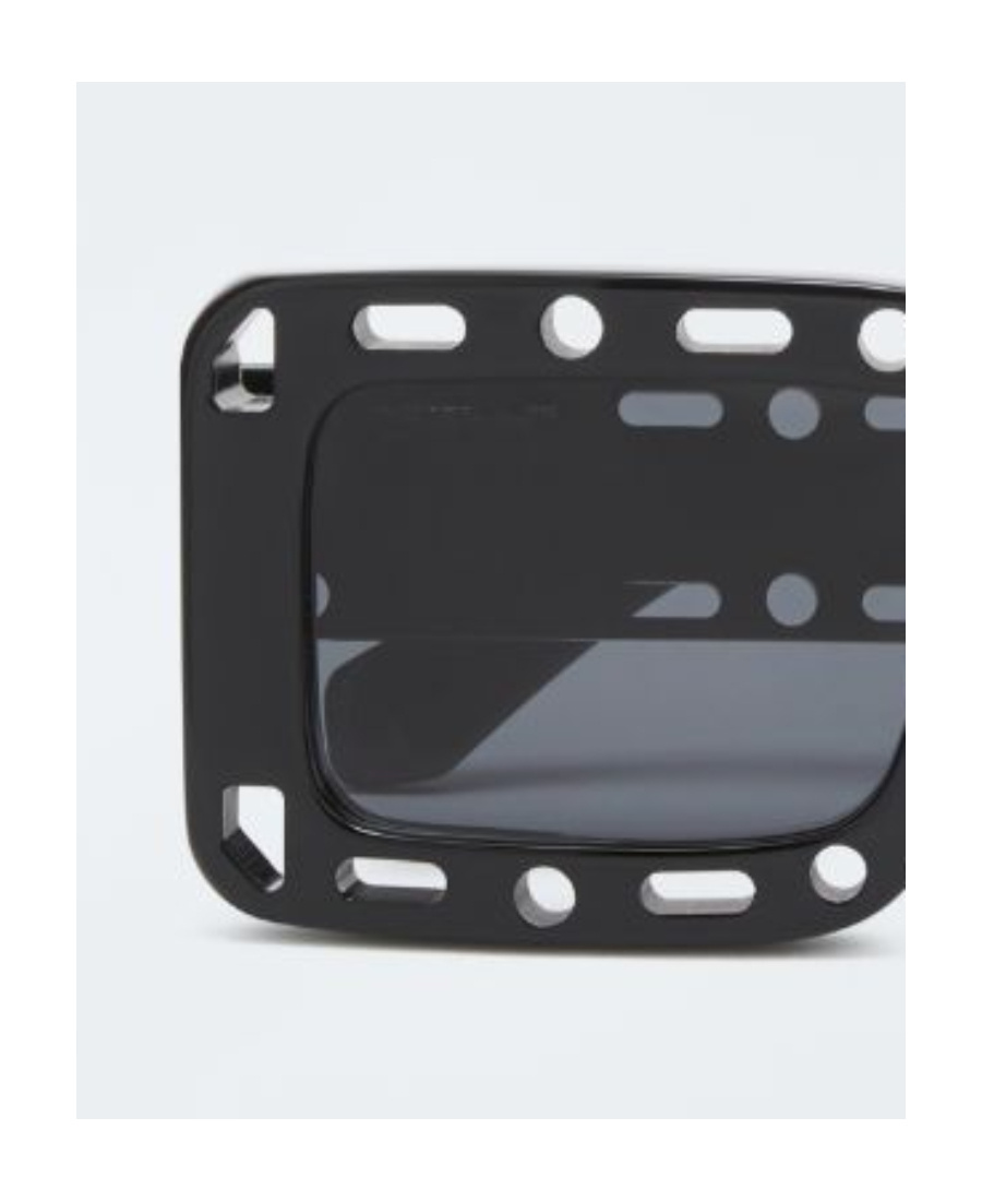 Off-white Mercer Square-frame Sunglasses In Black