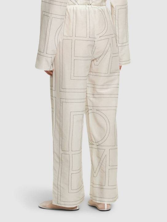 TOTÊME ELASTIC WAIST PAJAMAS