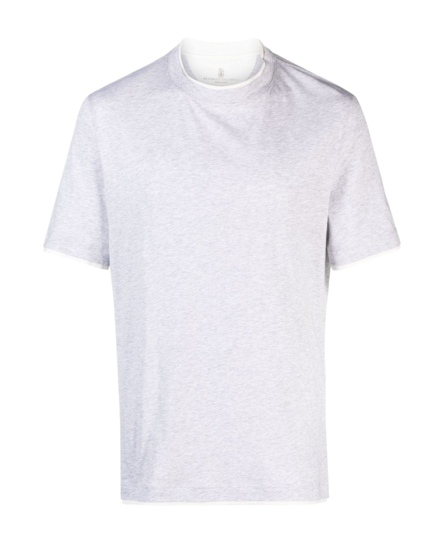 Brunello Cucinelli Item O-neck Short-sleeved T-shirt In White