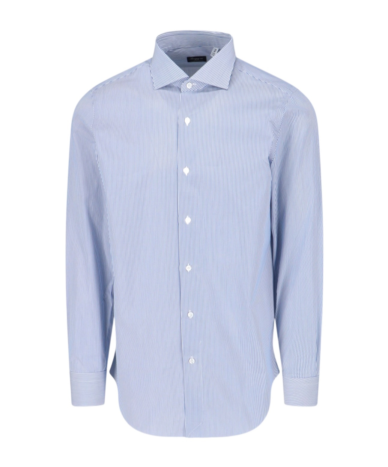 FINAMORE 1925 NAPOLI FINAMORE 1925 MILANO ZANTE STRIPED SHIRT 