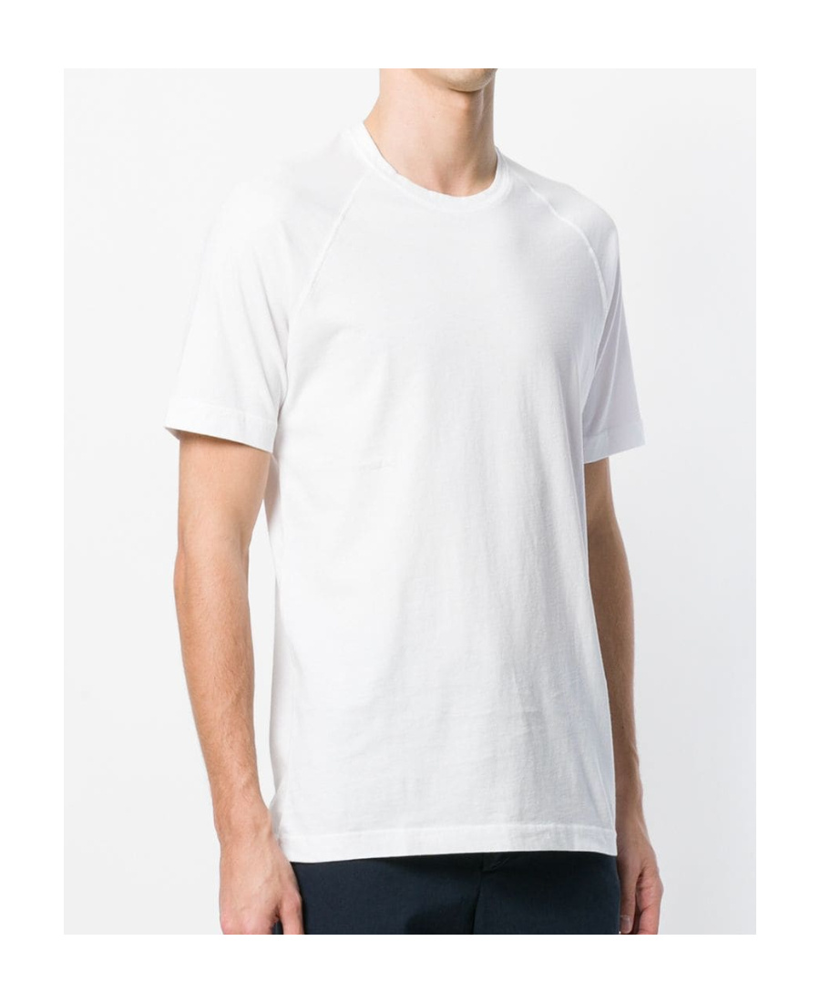 Shop Aspesi Crew Neck T-shirt In White