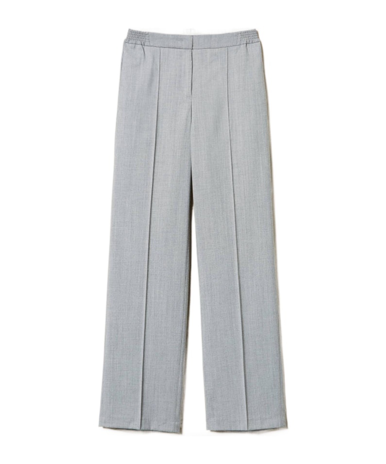 TWINSET WOOL-BLENDED TROUSERS