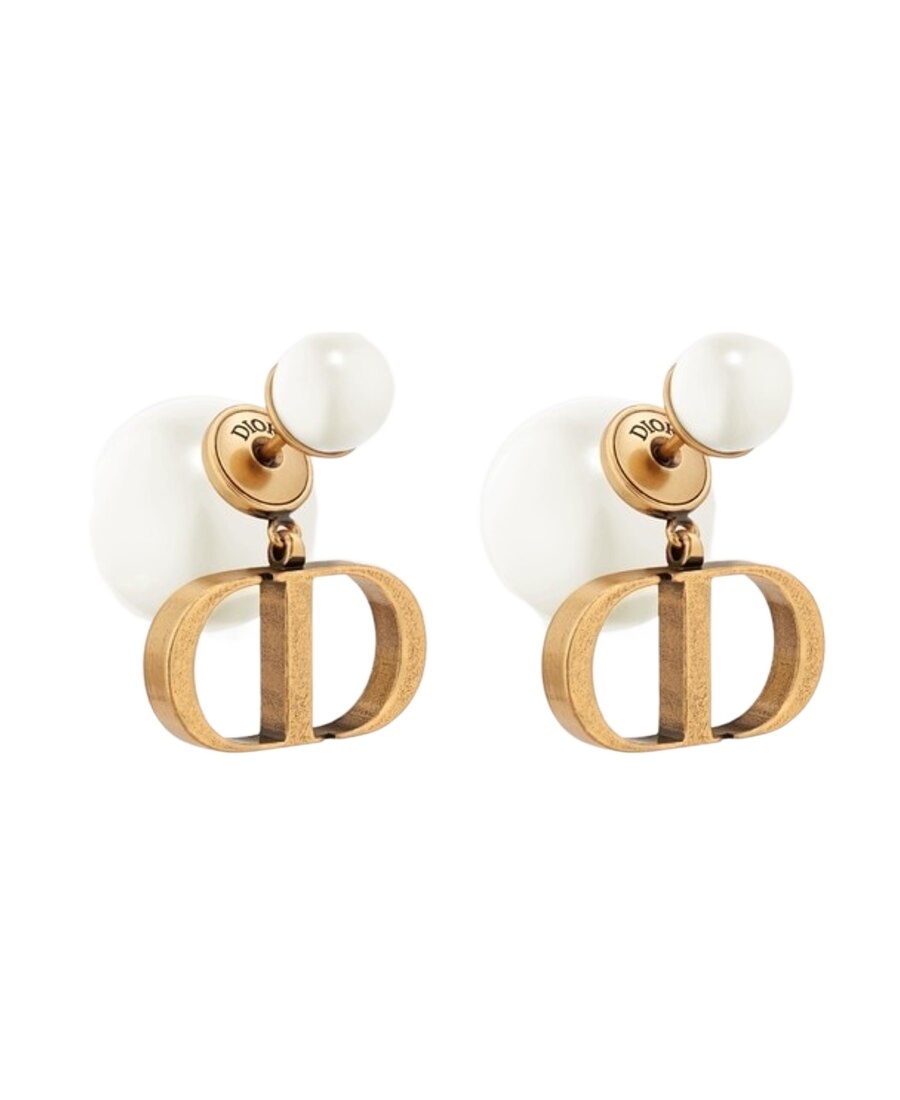 Shop Dior Tribales Earring In White