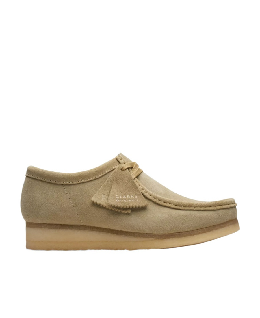 Clarks Men's Wallabee Loafer In Maple Suede In Brown