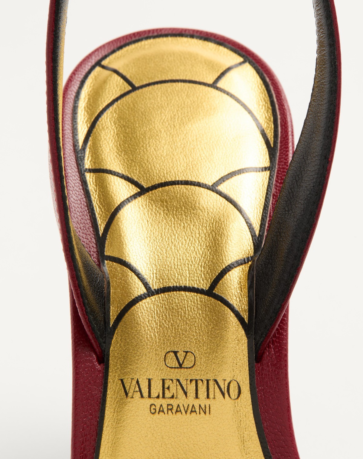 Valentino Ladycrush Stiletto Heel Sandal T85 In Red