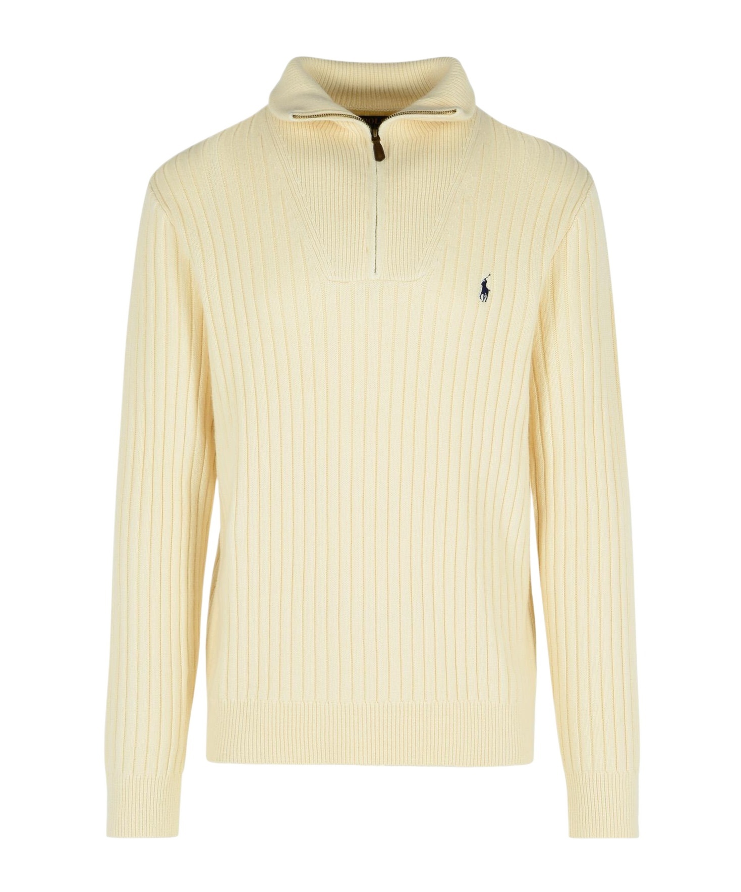 Polo Ralph Lauren Half-zip Sweater In Yellow
