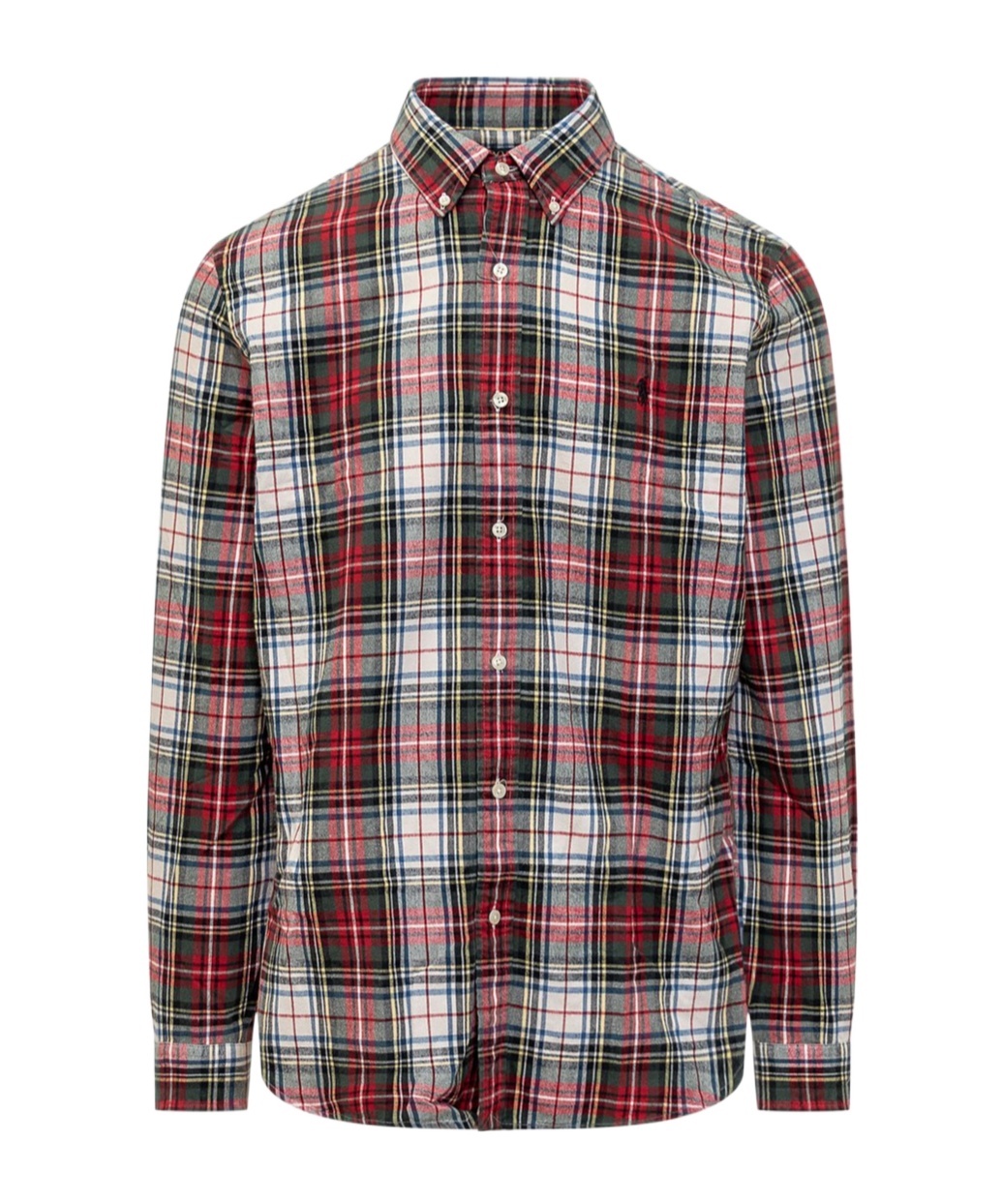 Polo Ralph Lauren Custom-fit Check Pattern Button-down Shirt In Multicolor