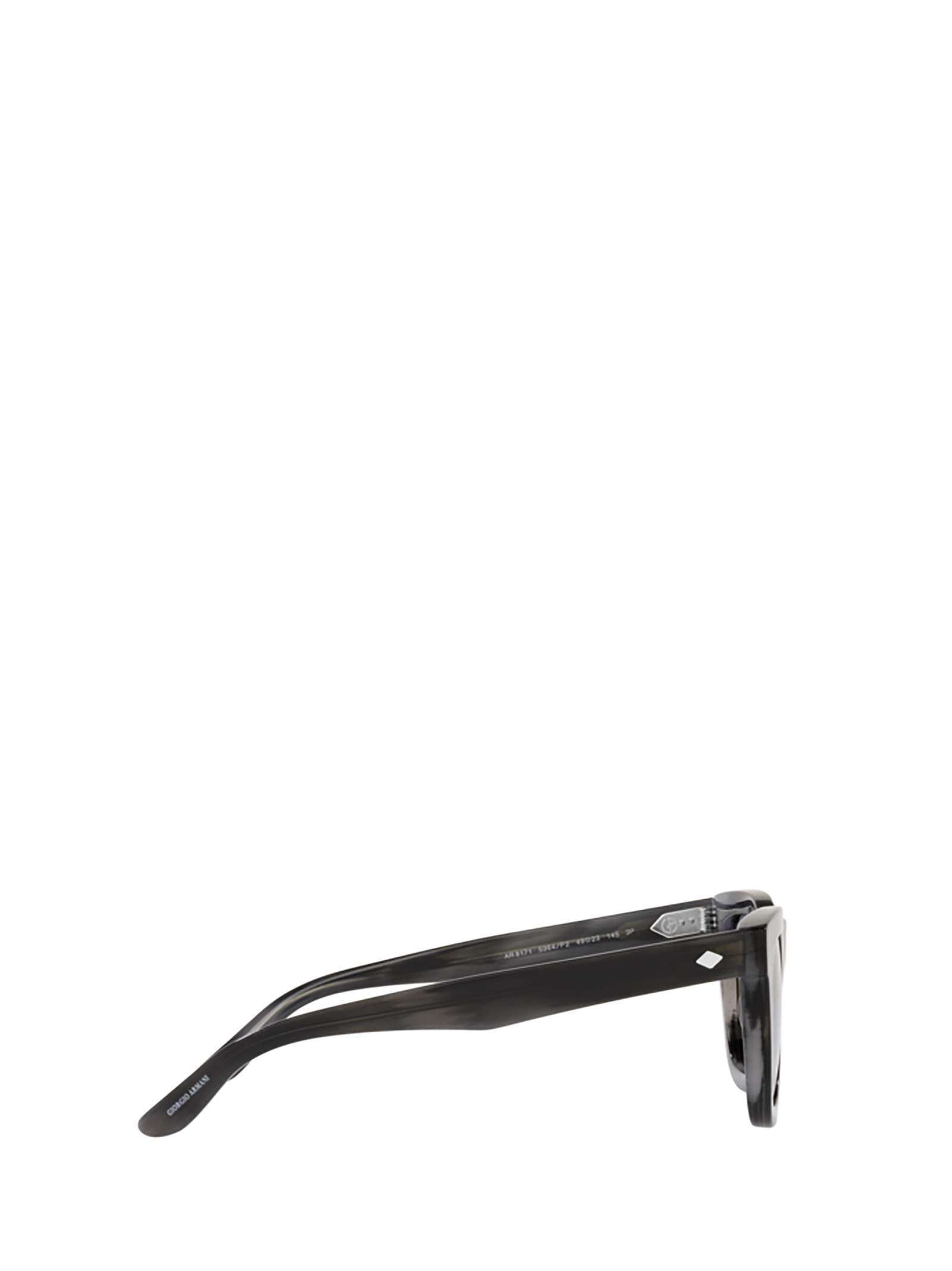 Giorgio Armani Tinted-lens Square-frame Sunglasses In Black