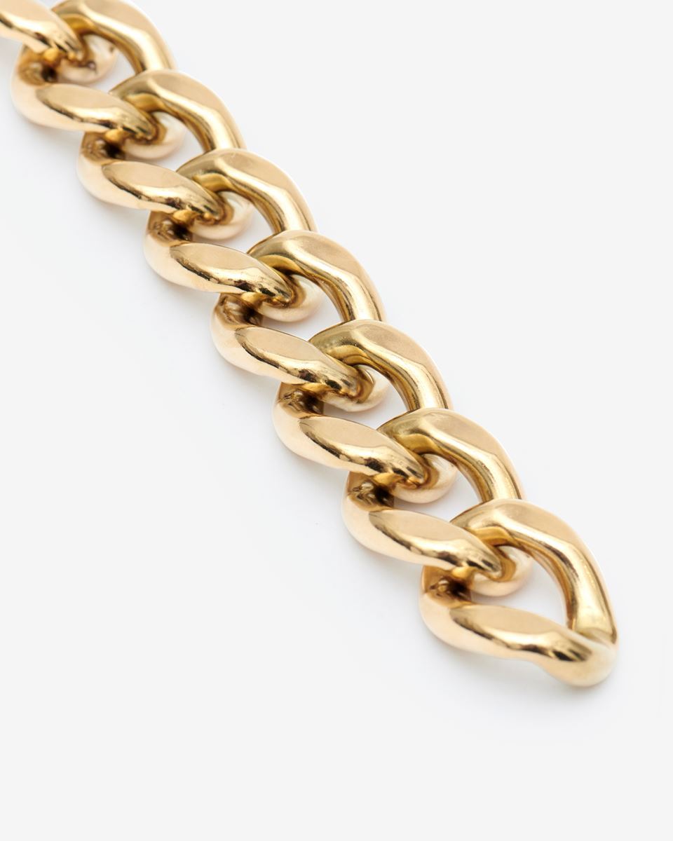 Isabel Marant Chunky Chain Bracelet In Yellow