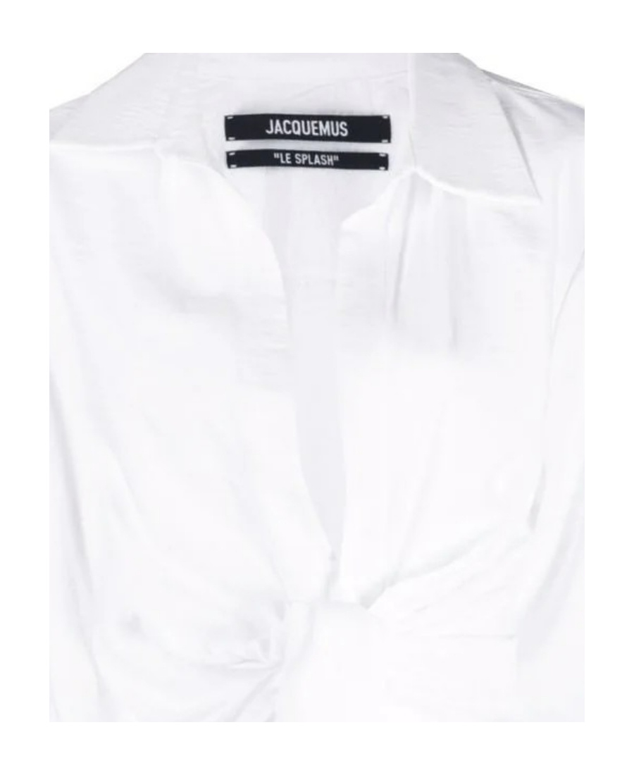 Shop Jacquemus La Robe Bahia Dress In White