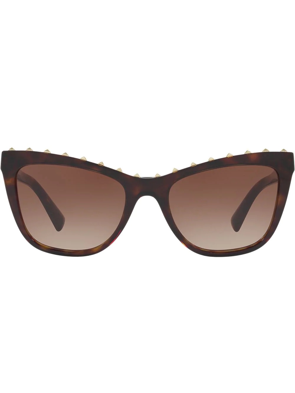 Valentino Cat's Eye Sunglasses Frame In Brown