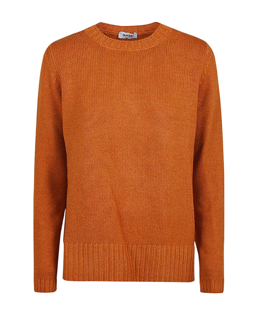 Baserange Base Wool And Cashmere Blend Sweater In Brown