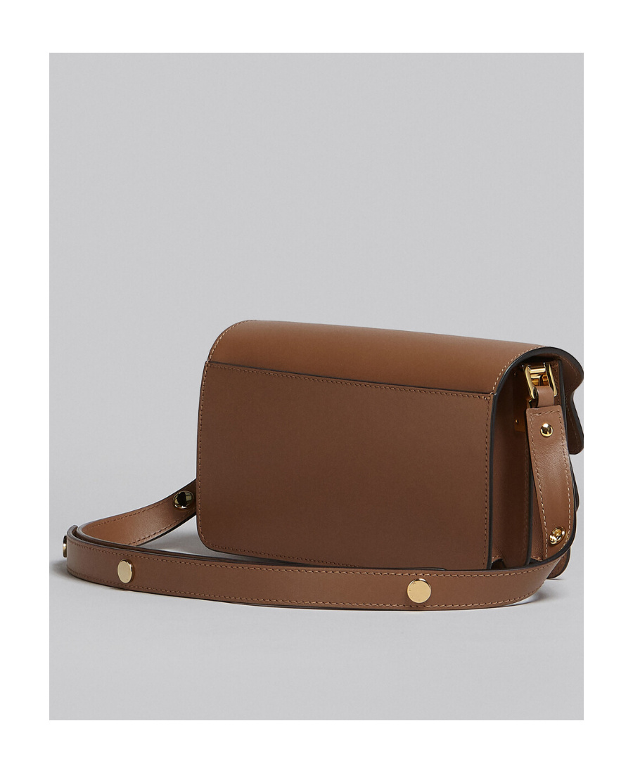 Marni Trunk Shoulder Bag In Brown