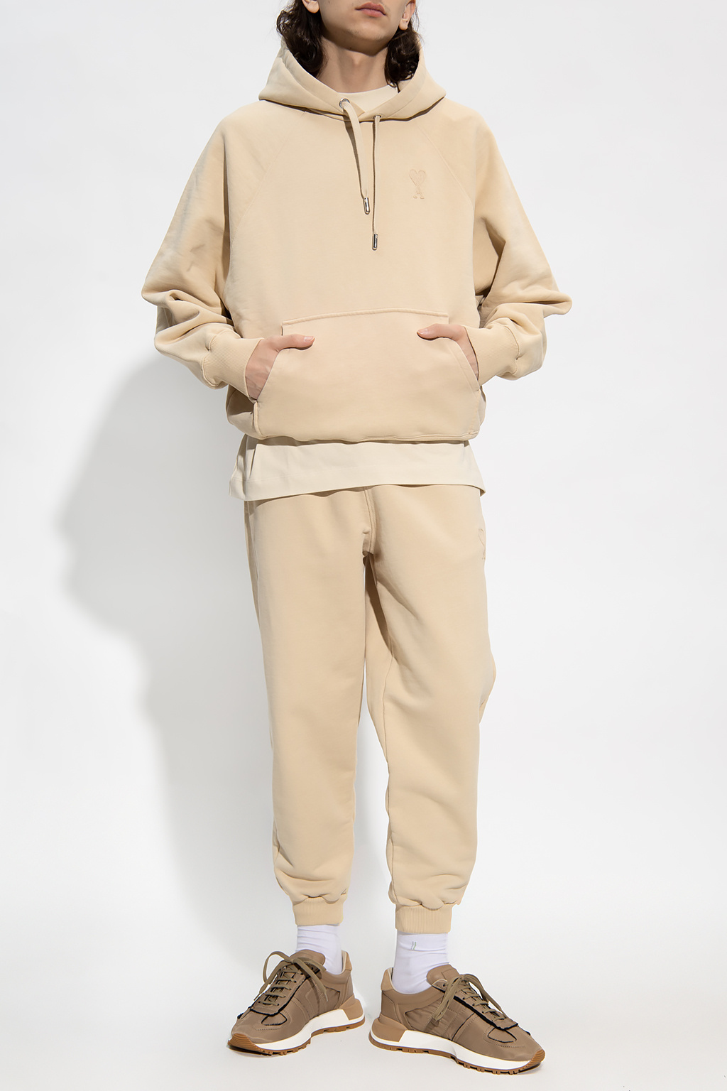 AMI ALEXANDRE MATTIUSSI AMI DE COEUR TRACK PANTS 
