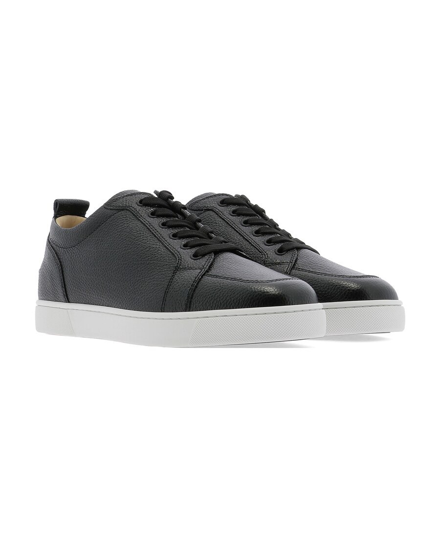 Christian Louboutin Lousi Junior Low-top Sneakers In Black