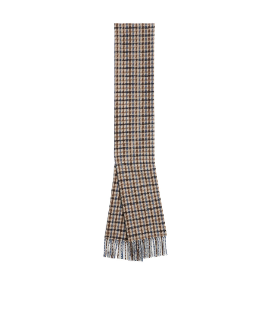 Celine Scarf In Houndstooth Cashmere