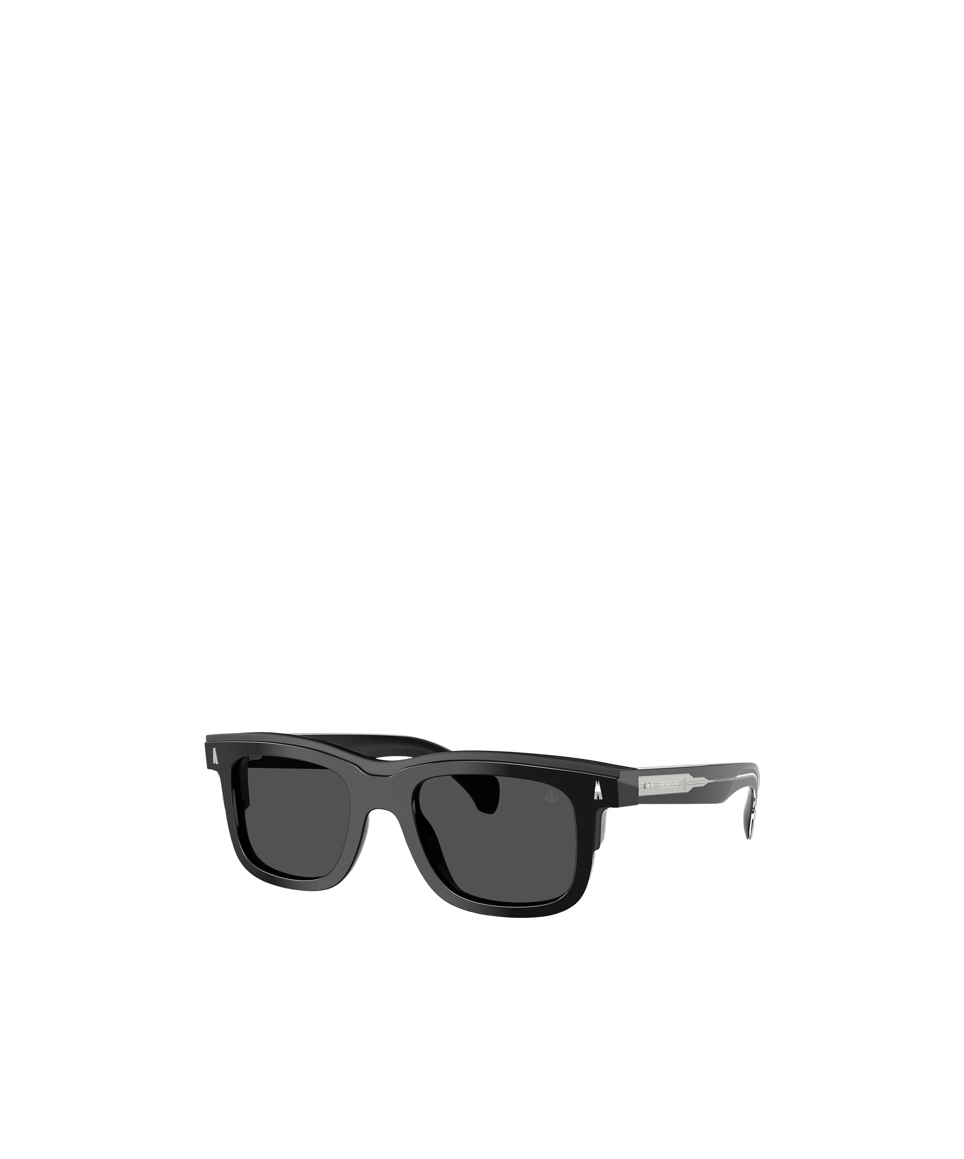MONCLER MONCLER EYEWEAR RECTANGULAR FRAME SUNGLASSES