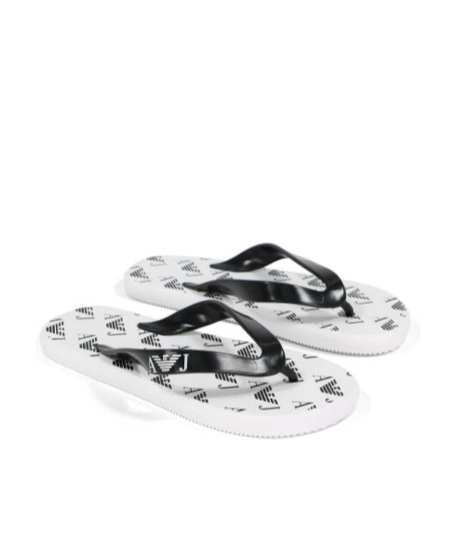 ARMANI JEANS LOGO DETAIL SANDALS