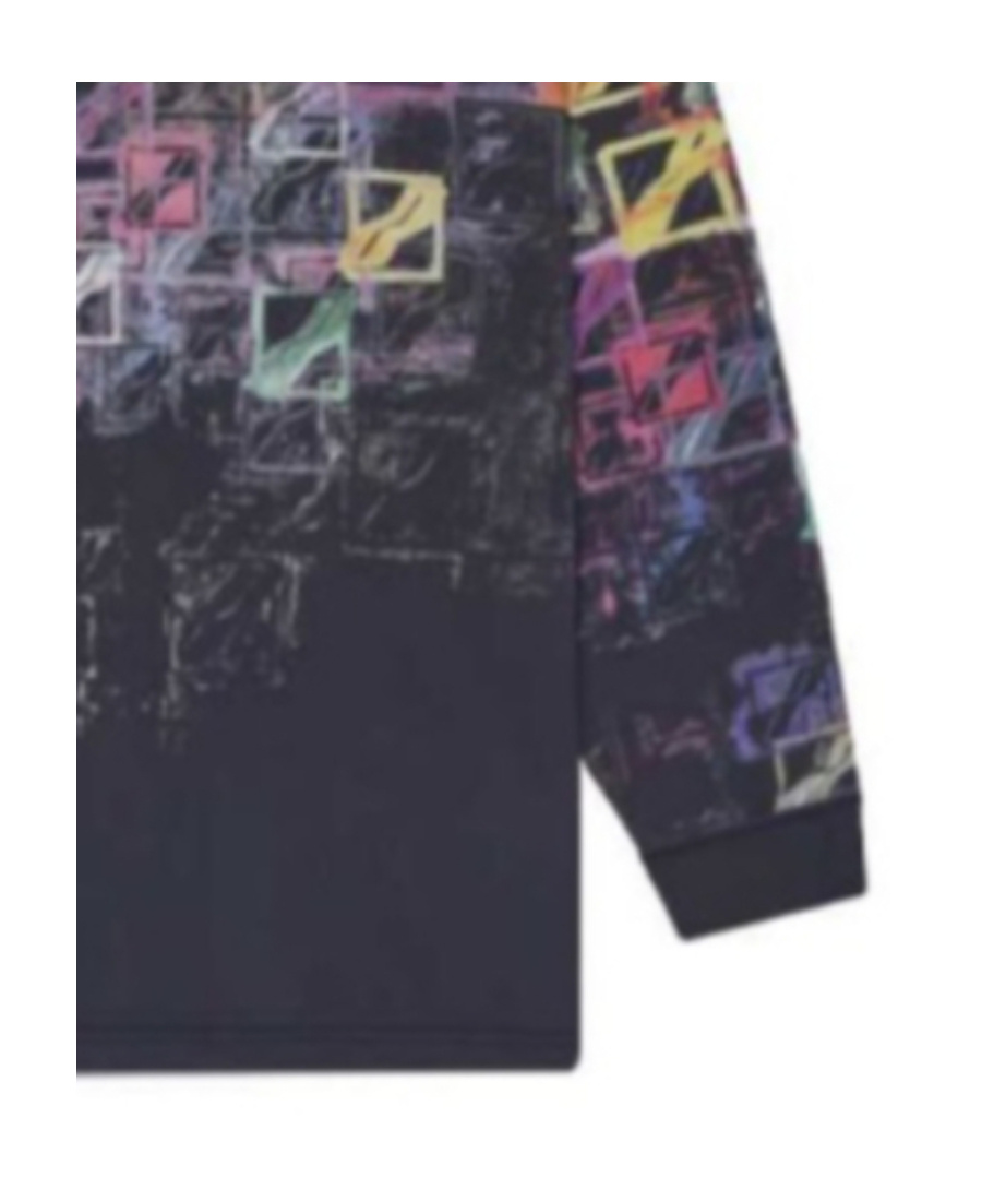 We11 Done Logo-print Cotton Sweatshirt In Multi