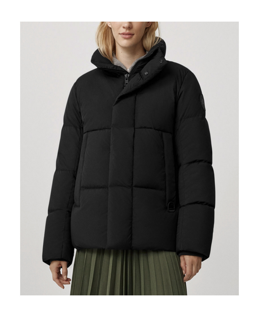 Canada Goose Everett Funnel-neck Padded Jacket In Black