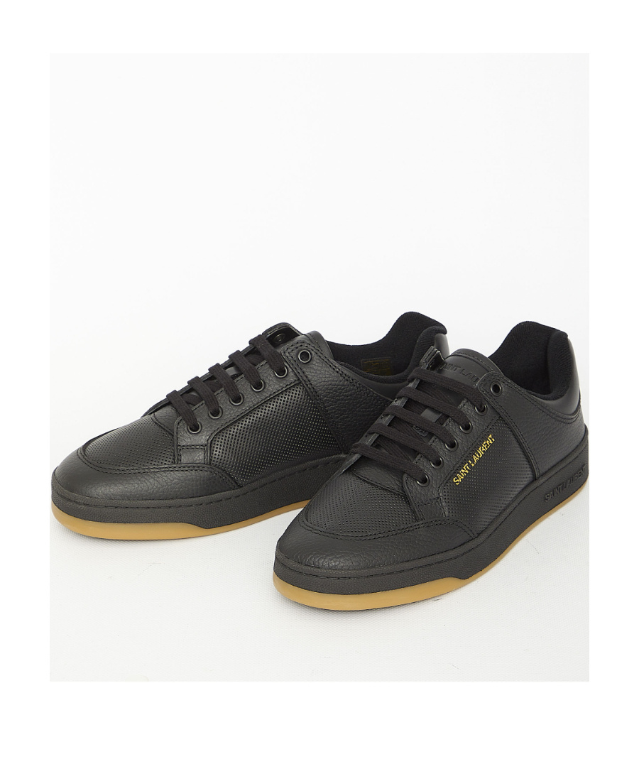 Saint Laurent Court Classic Sl/10 Sneakers In Black