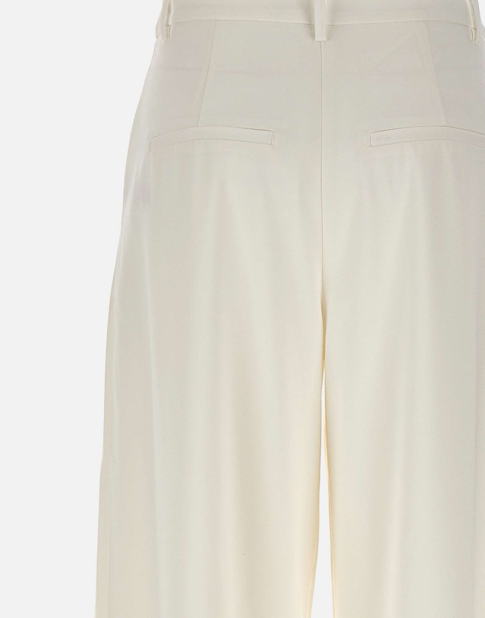 Remain Birger Christensen Pleat-detailing Concealed-fastening Tailored Trousers In White