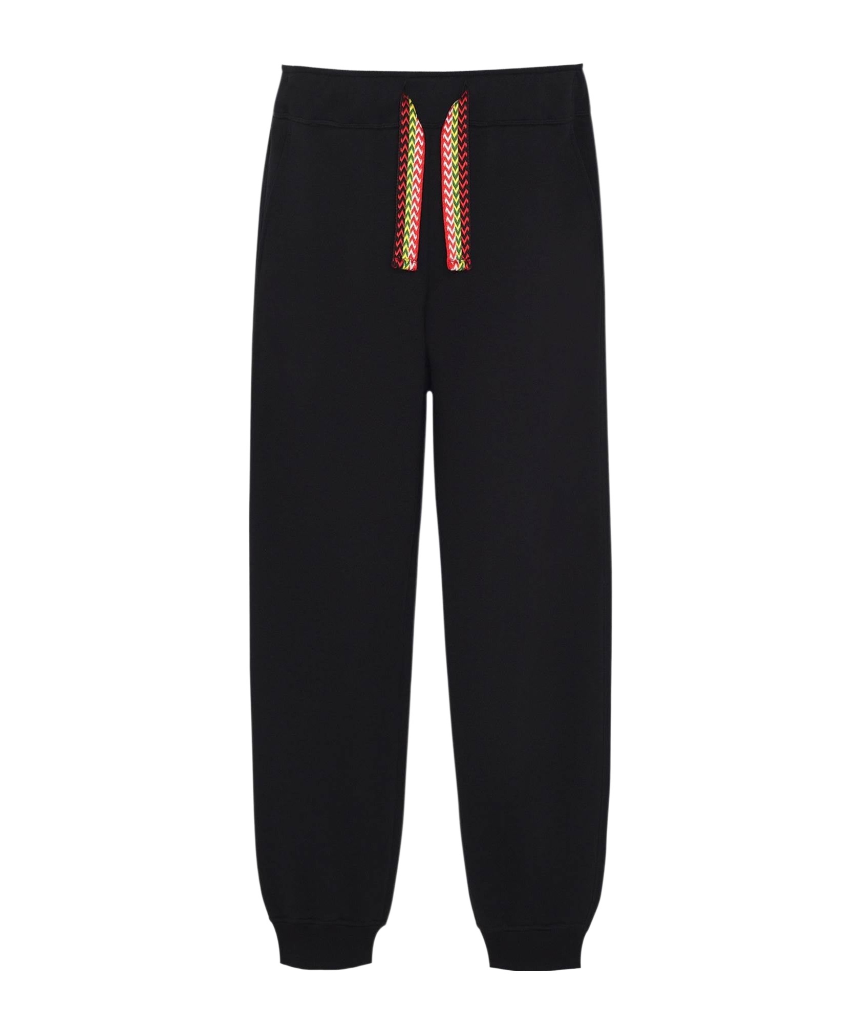 Lanvin Elastic Waist Casual Pants In Black