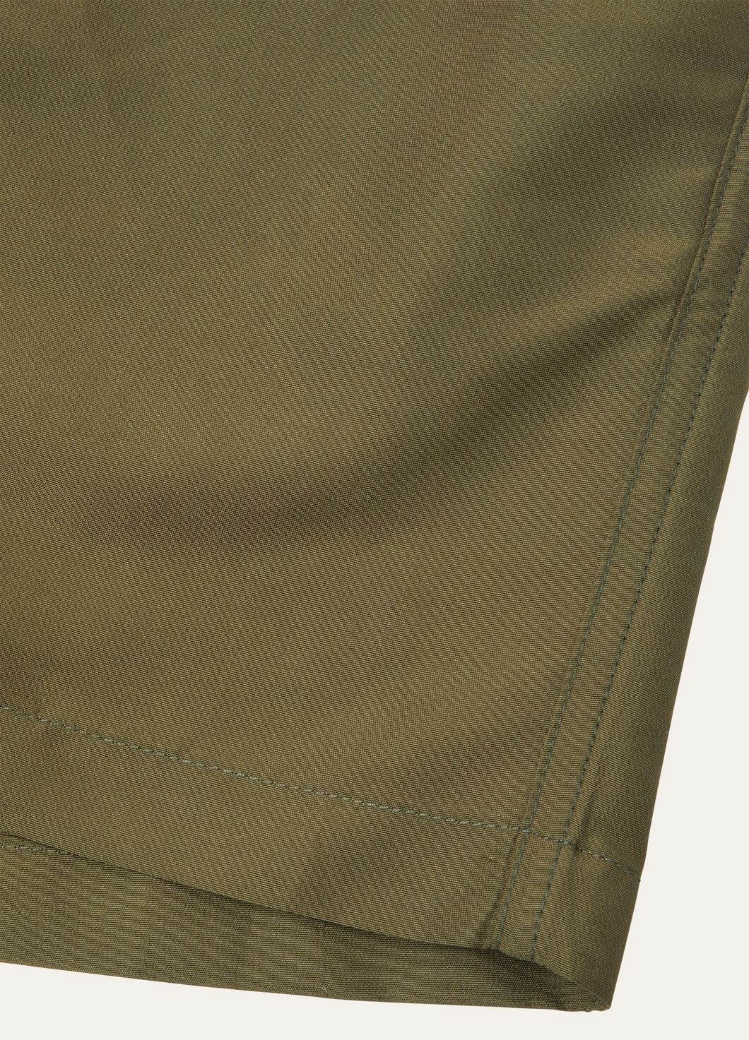 Loro Piana Bay Straight-leg Mid-length Swim Shorts In Green