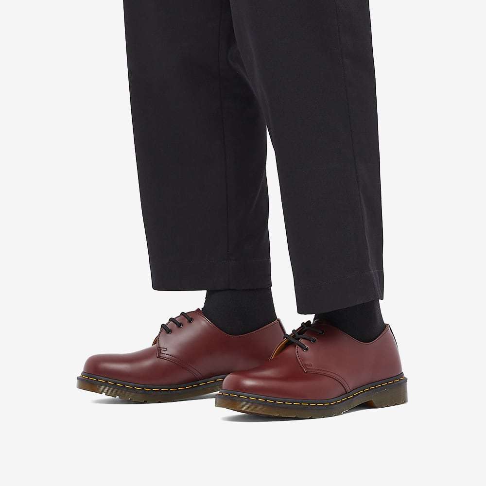 Dr. Martens Burgundy 1461 Smooth Leather Oxford Derbys