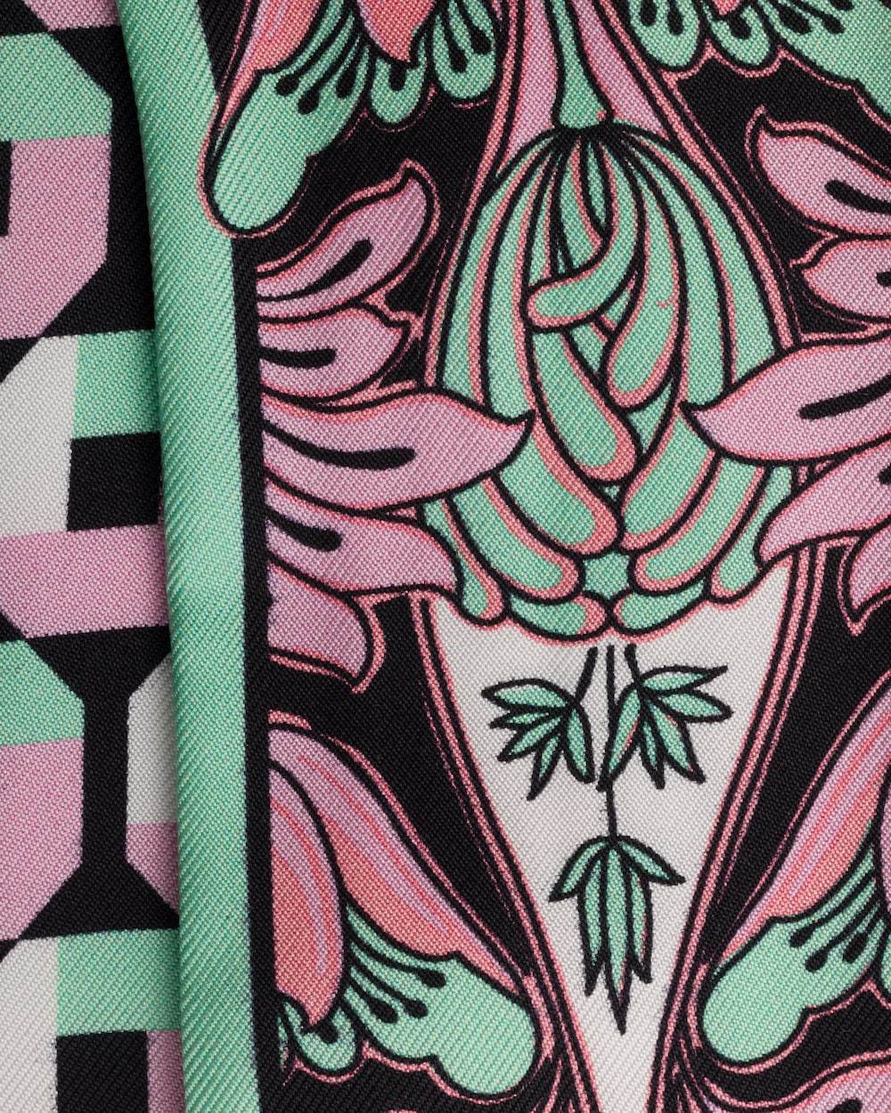 Prada Silk Scarf In Multicolor