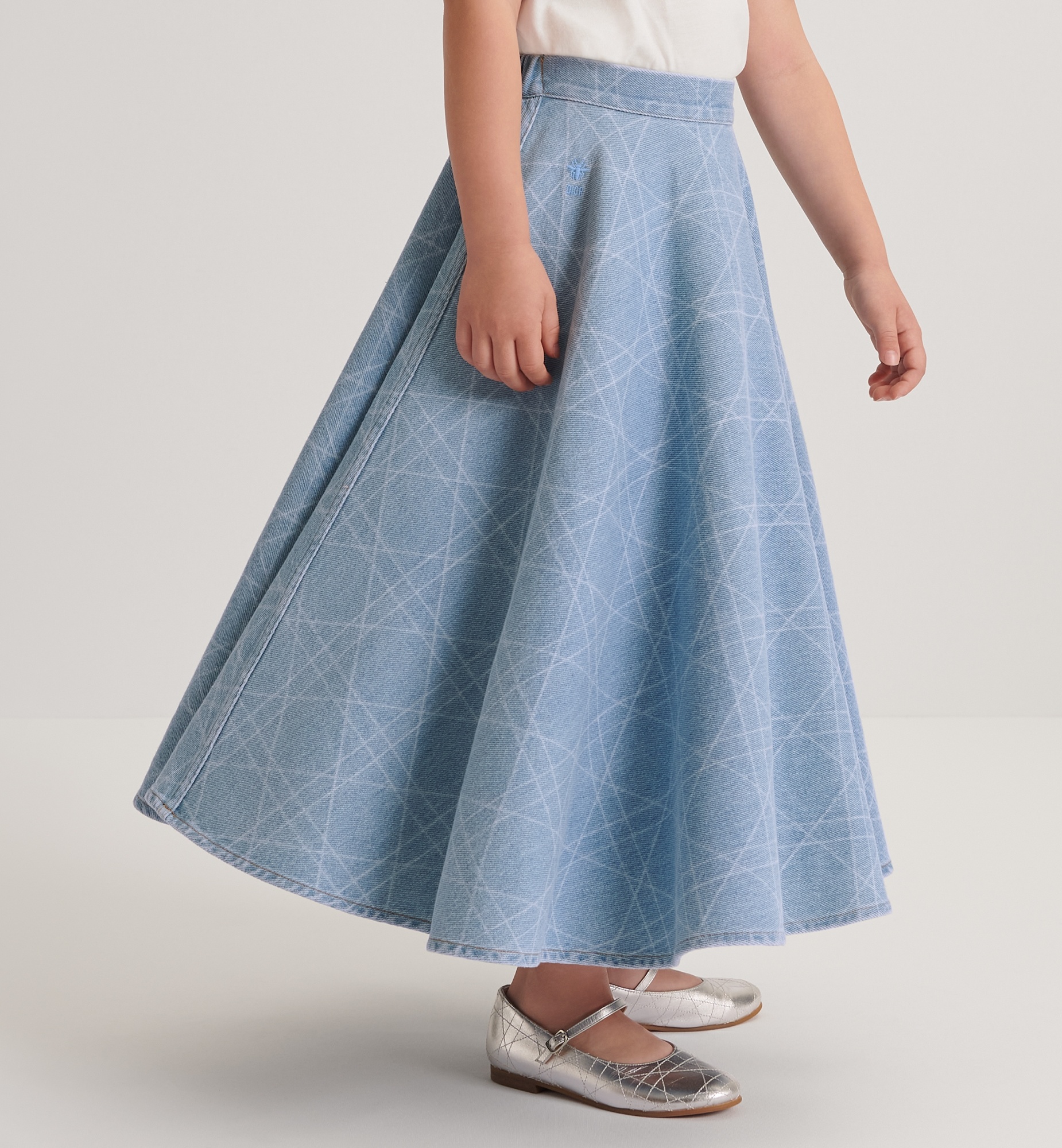 Dior Trumpet Skirt In Blue