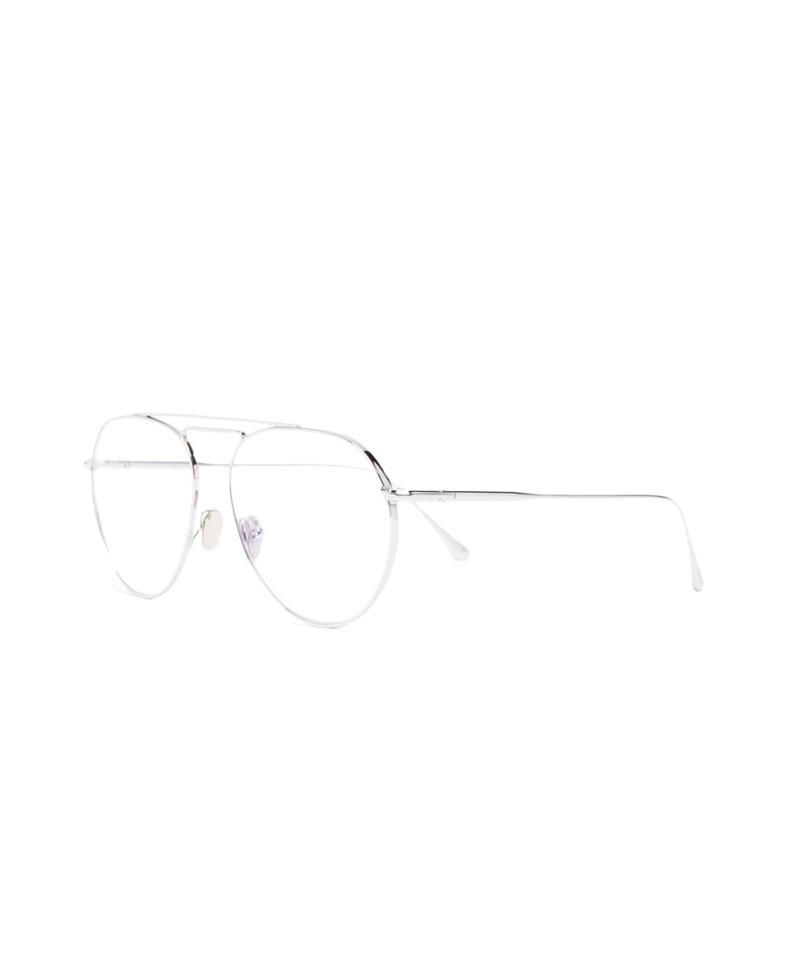 TOM FORD FT5730-B AVIATOR-FRAME GLASSES 