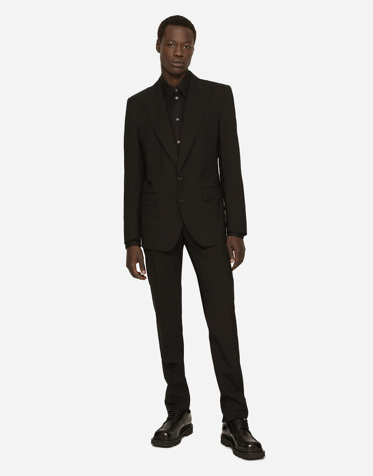 Dolce & Gabbana Peak-lapels Single-breasted Blazer In Black