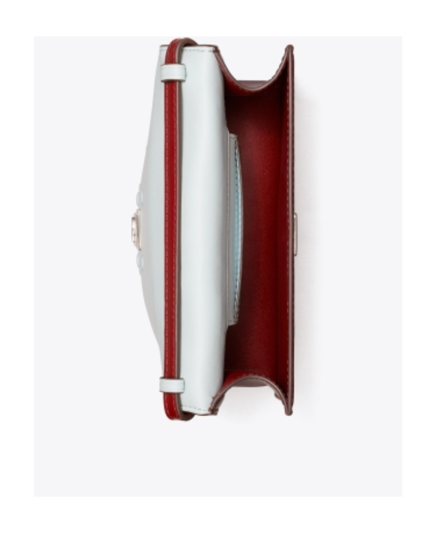 Tory Burch Bon Bon Leather Tote Bag In Red