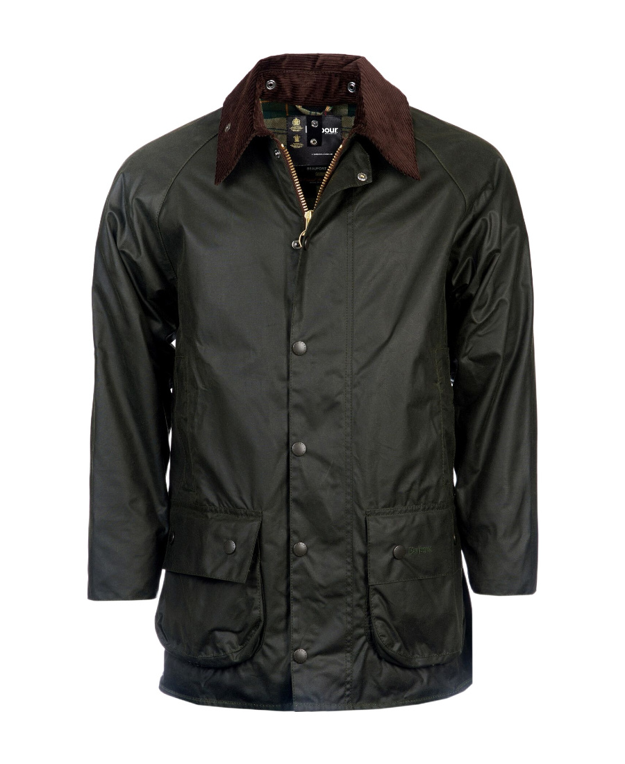 BARBOUR SINGLE-BREASTED BUTTON-FASTENING COAT