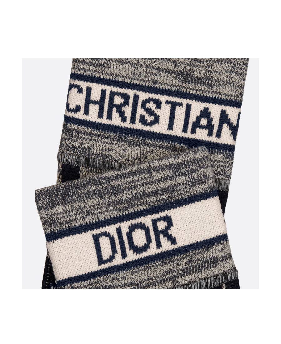 Dior Star-shaped Socks In Black