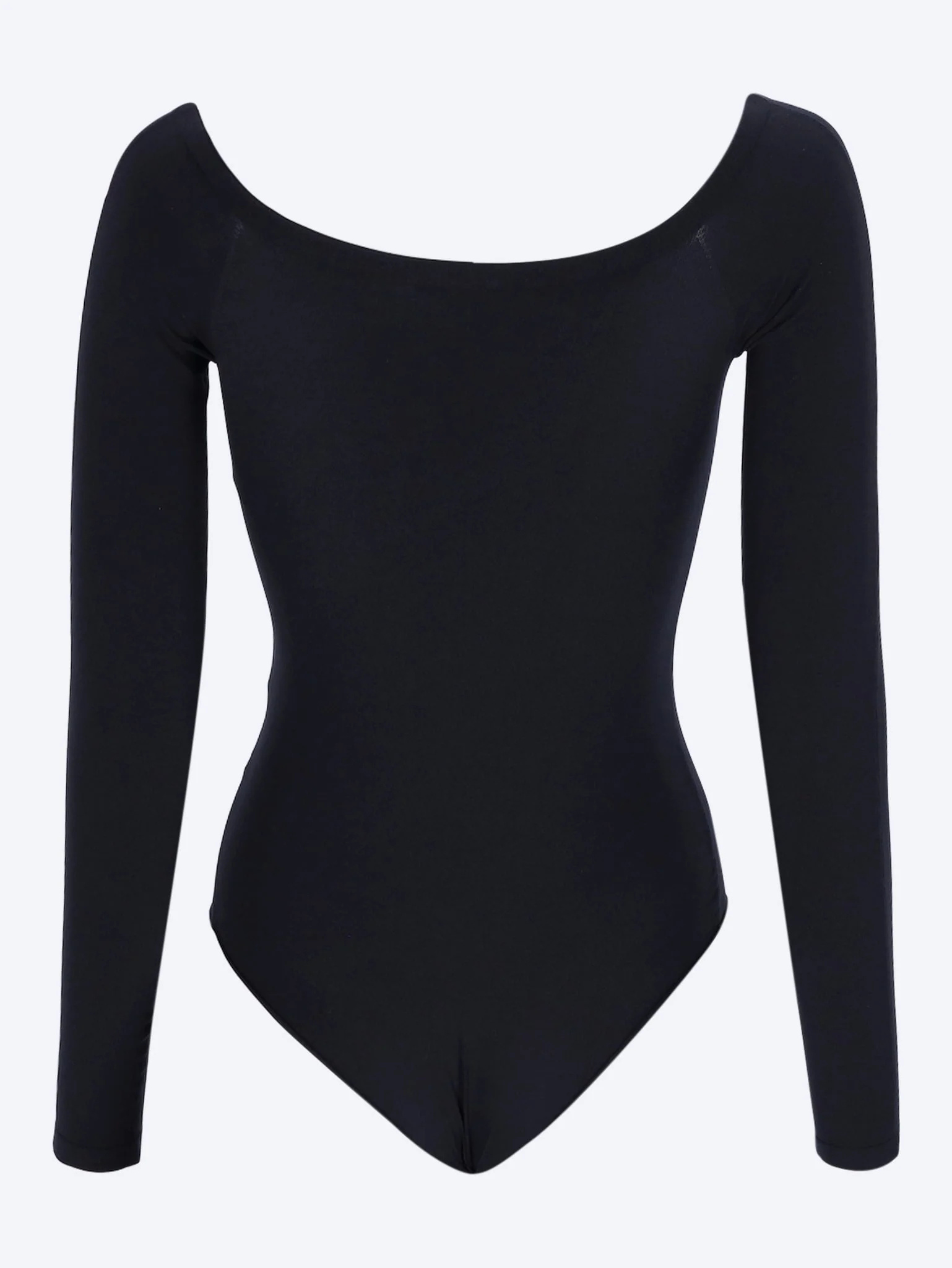 Alaïa Long-sleeved Jumpsuit In Black