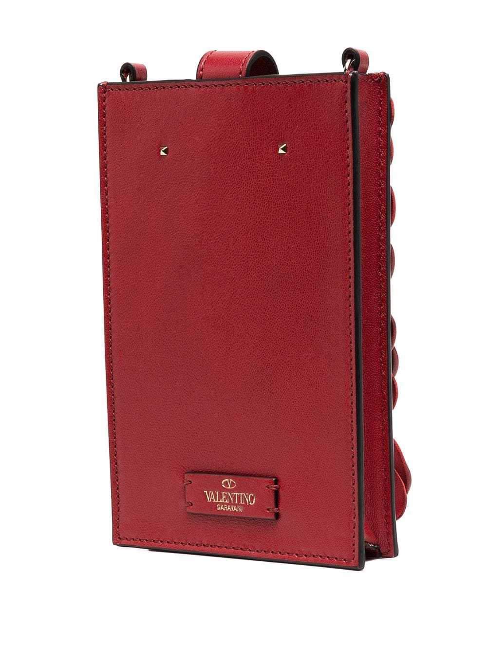 Valentino 03 Rose Edition Atelier Bag In Red