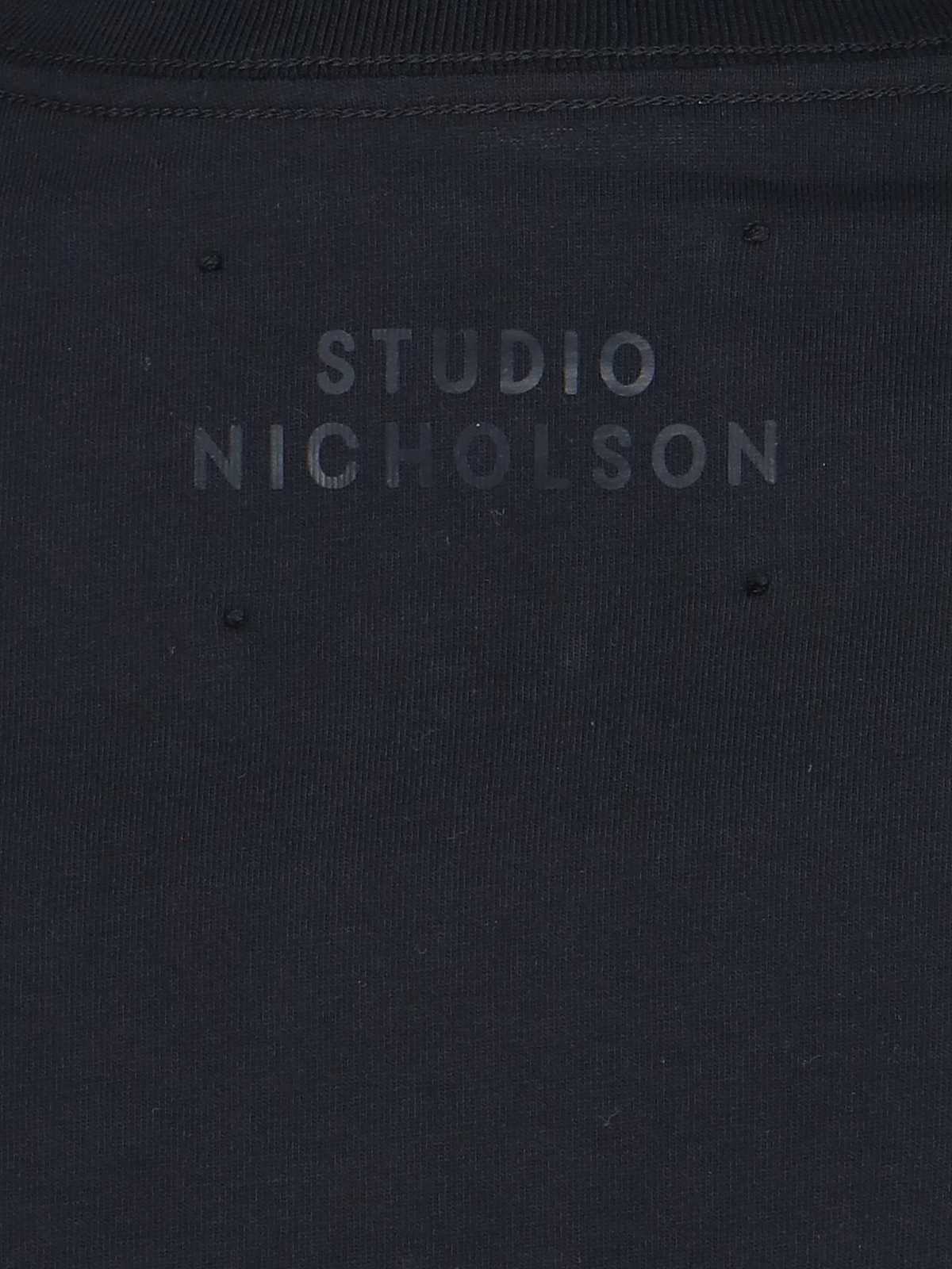 Studio Nicholson Solaris Short Sleeves Sweater In Black