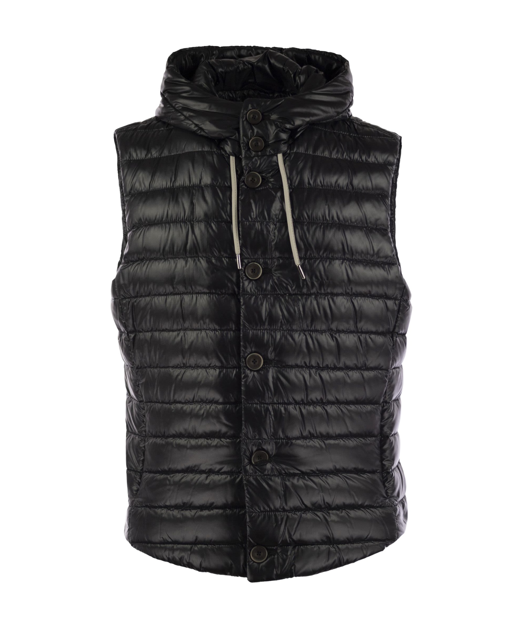 Herno Men's Sleeveless Down Jacket In Black