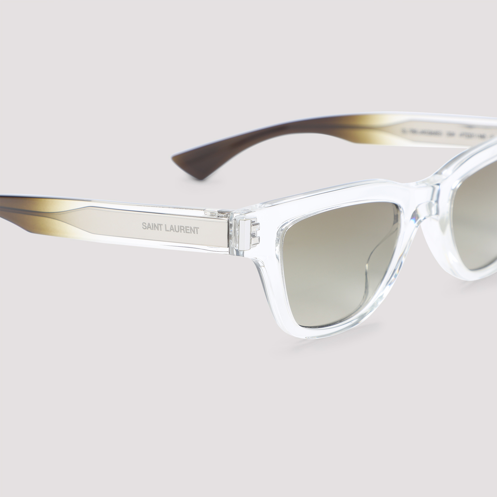 Saint Laurent Full Frame Sunglasses In White