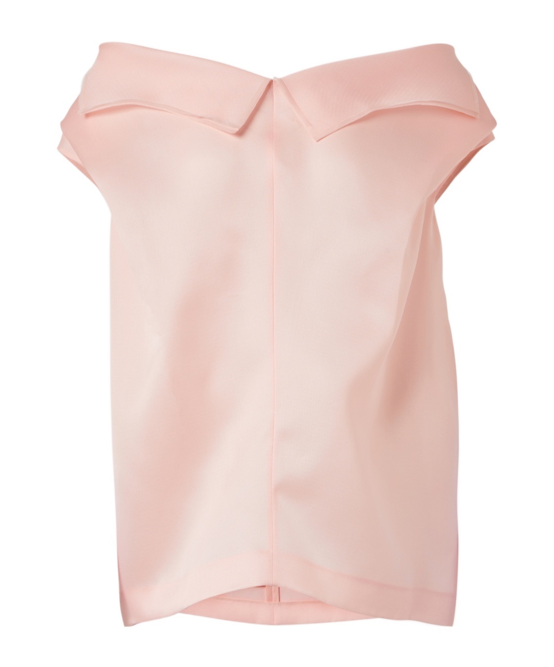 Khaite Selly Silk Gazar Top In Pink