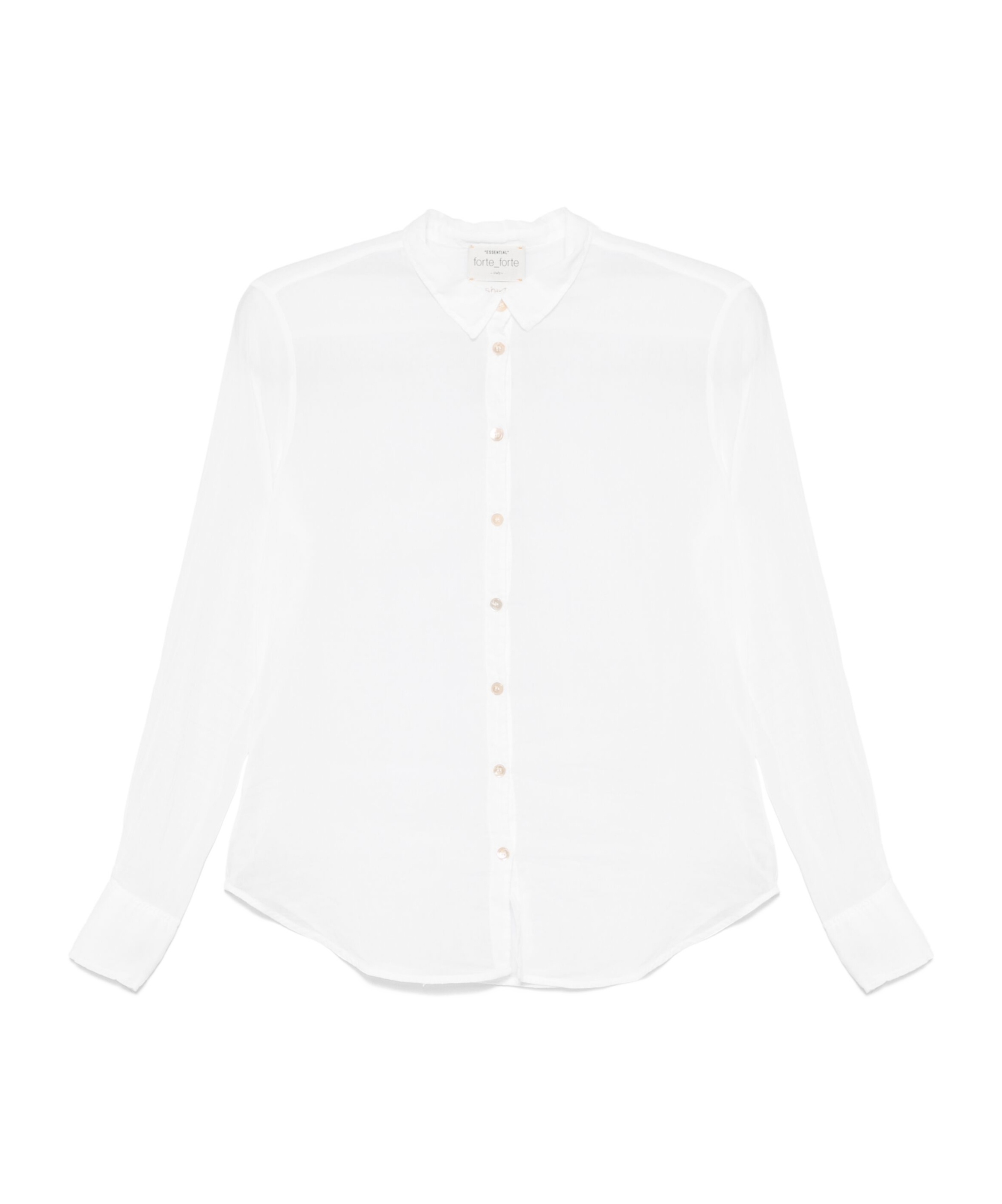 Forte Forte Cotton Shirt In White