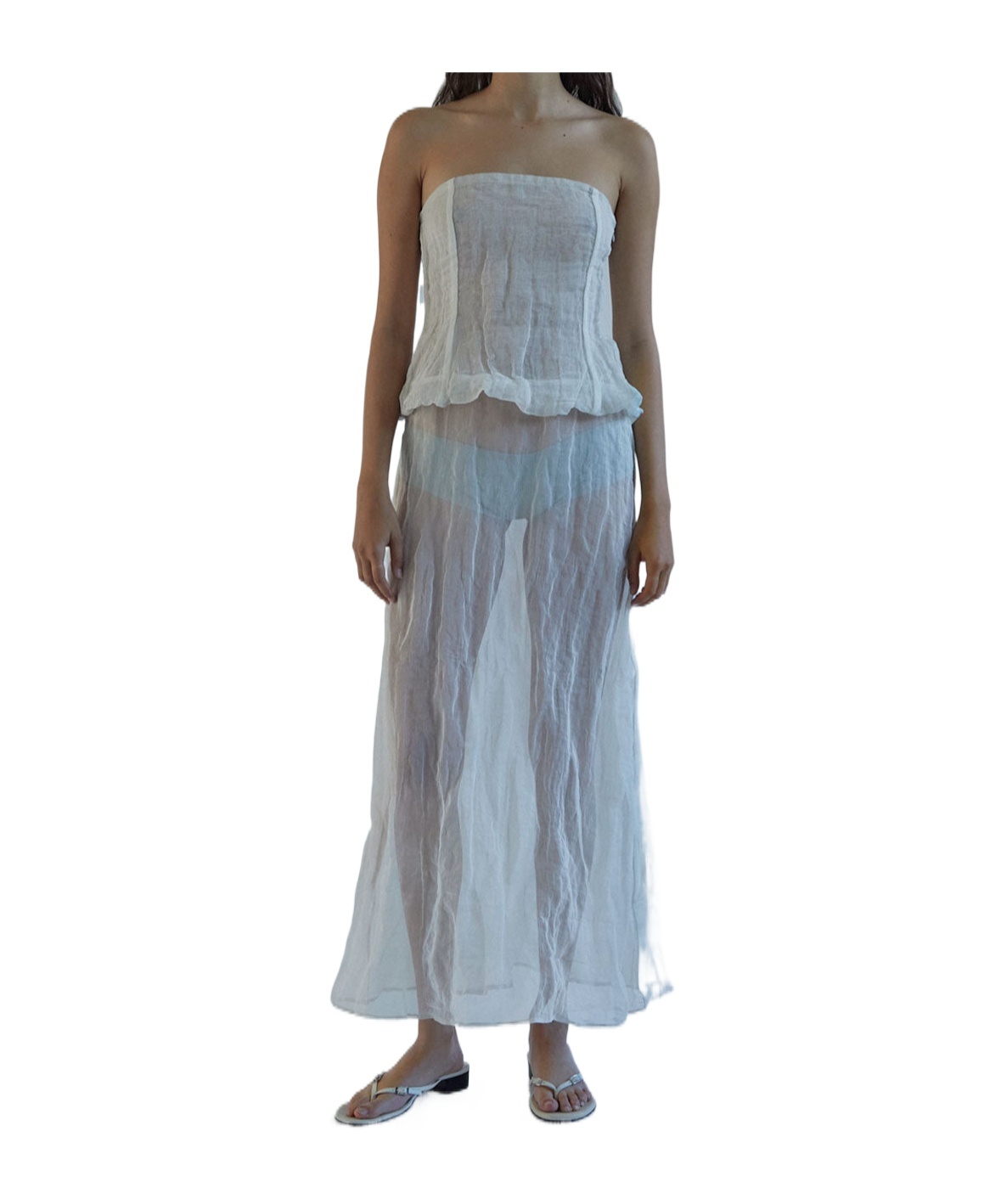Paloma Wool Tube Top Dress