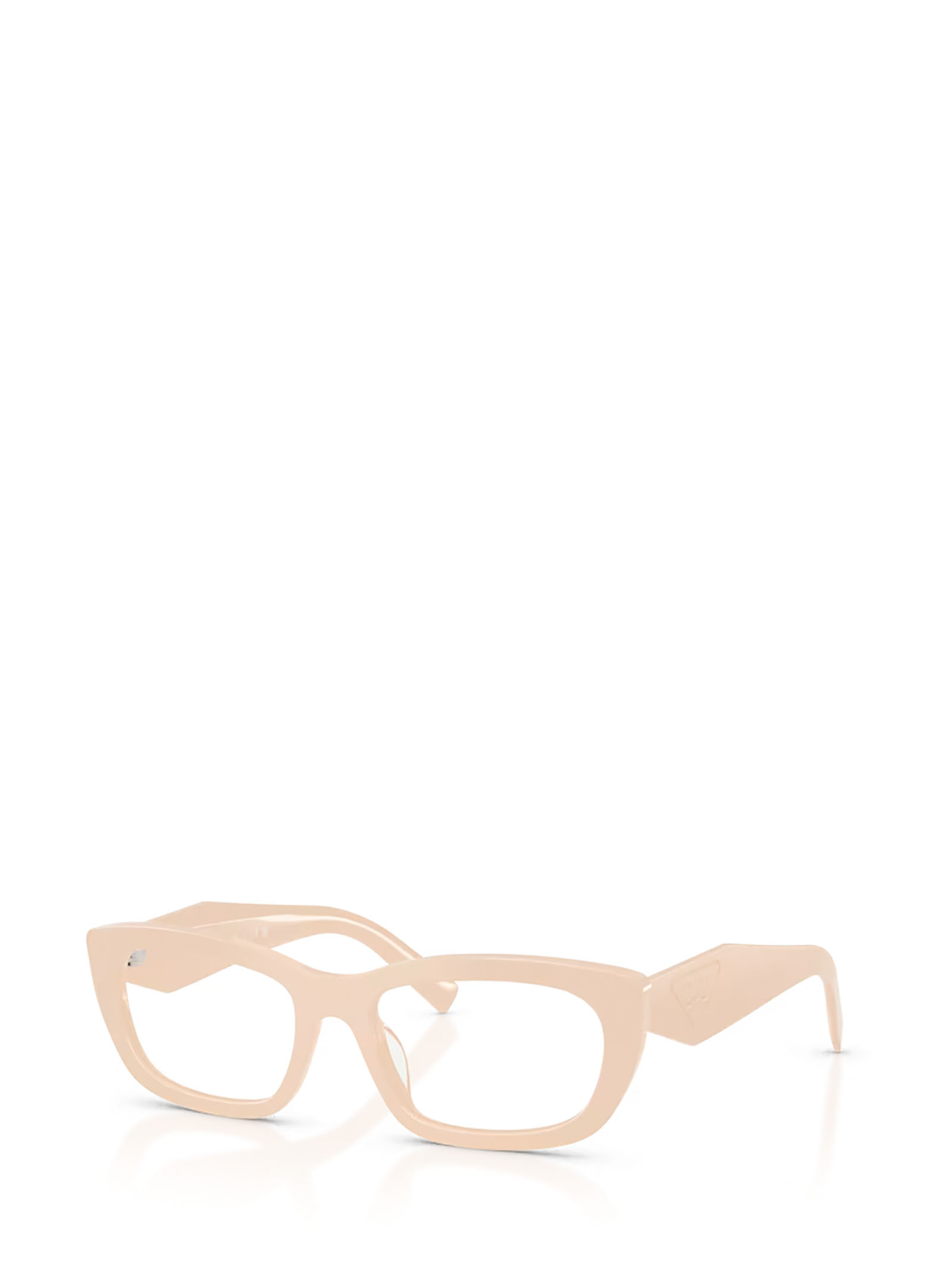 Prada Full Frame Plain Mirror In Pink